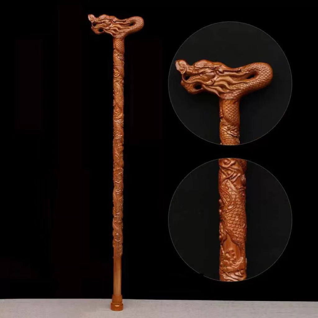 Pure Natural Peach Wood Sword, Hand Carved Chinese Traditional Craft Sword, Home Decor Ornament & Scenic Folk Art Pendant